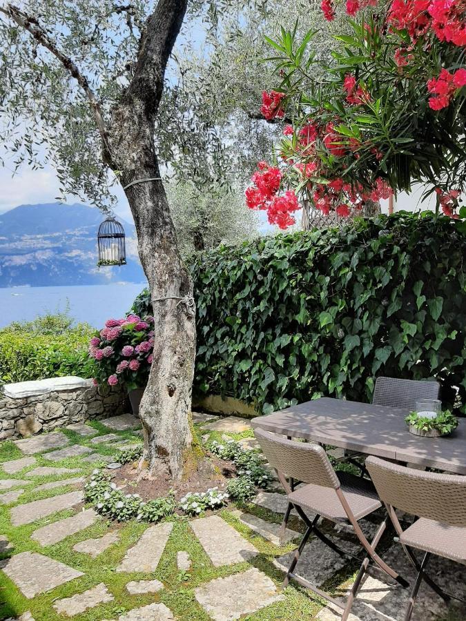 Villa Sul Lago Con Pontile Privato A Brenzone Sul Garda - Unique And Exclusive ภายนอก รูปภาพ